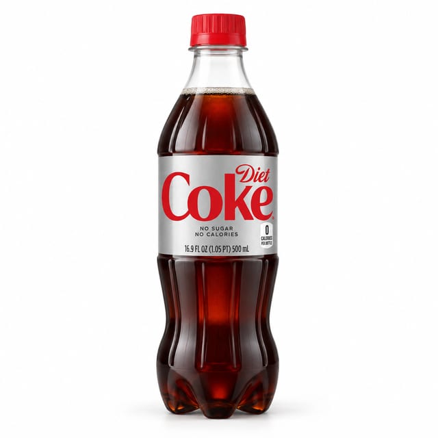 Bottle - Coca Cola - Diet.