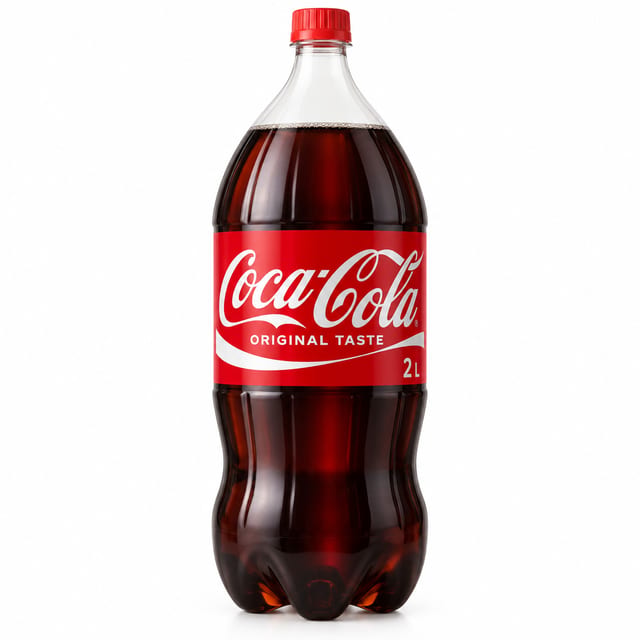 2L - Coca Cola - Original Taste.