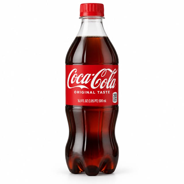 Bottle - Coca Cola - Original Taste.