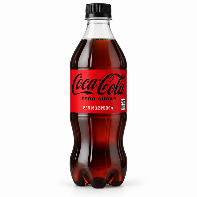 Bottle - Coca Cola - Zero.