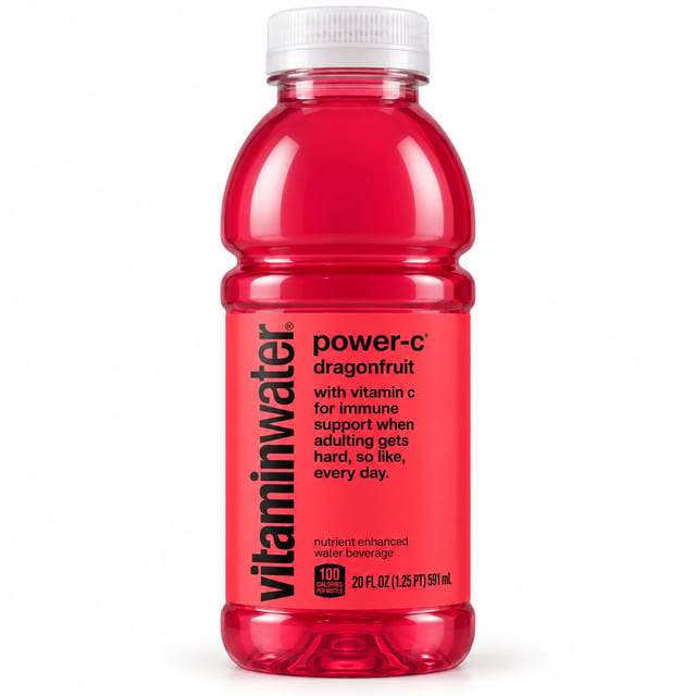 Bottle - Vitamin Water - Dragonfruit.