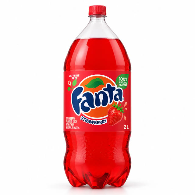 2L Fanta Strawberry.